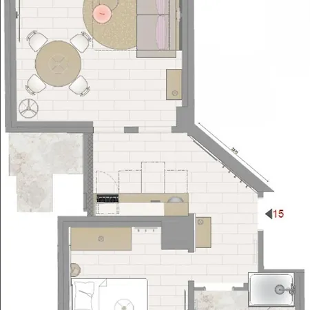 Apartment Appartementhaus Meeresburg Norderney