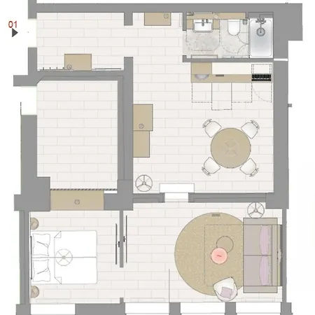 Apartment Appartementhaus Meeresburg