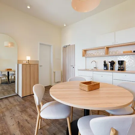 아파트 Appartementhaus Meeresburg 노르데메이