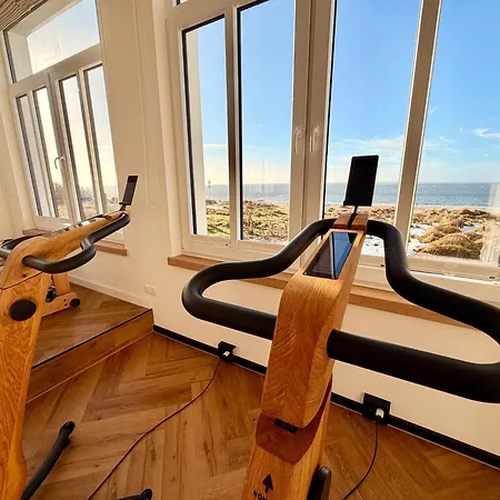 아파트 Appartementhaus Meeresburg 노르데메이